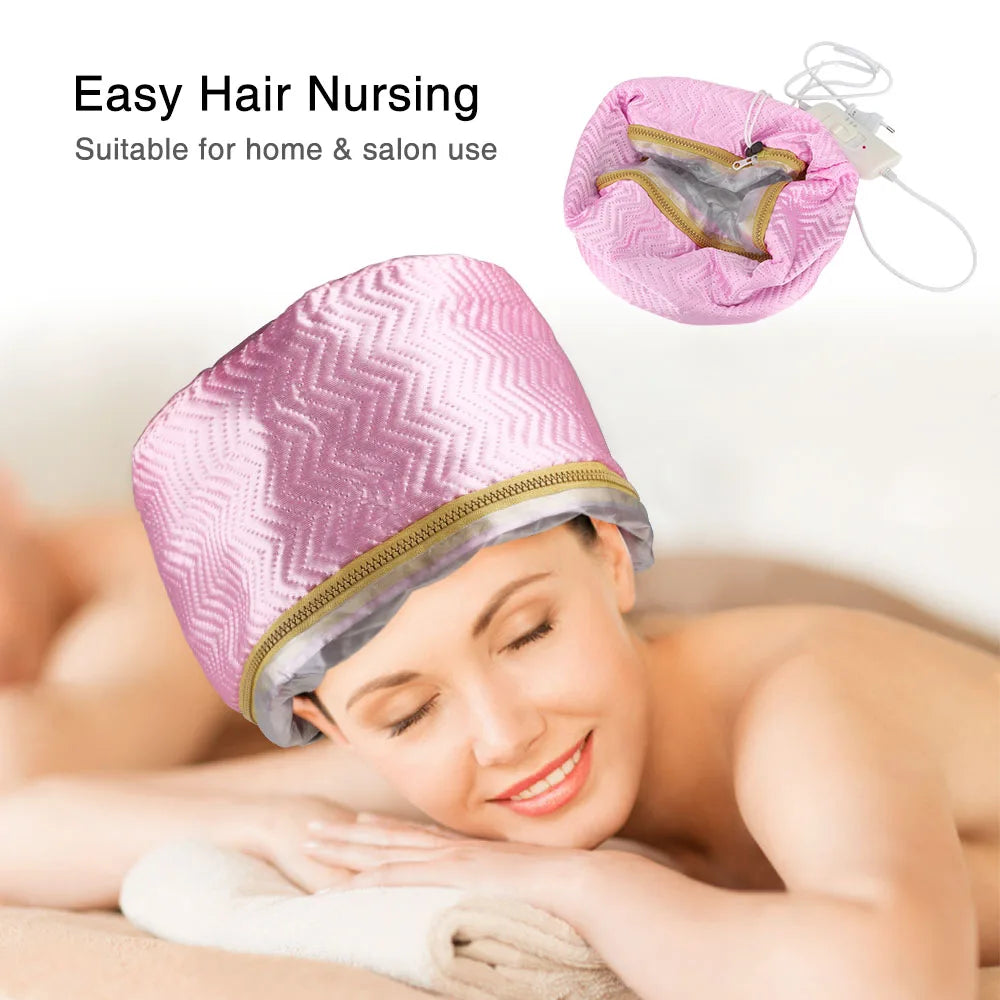 Bonnet Chauffant pour Masque Capillaire – Soin Profond & Réparateur