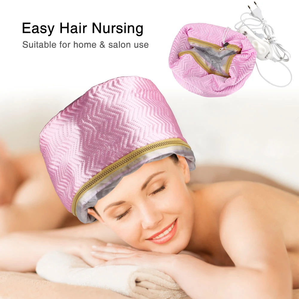 Bonnet Chauffant pour Masque Capillaire – Soin Profond & Réparateur