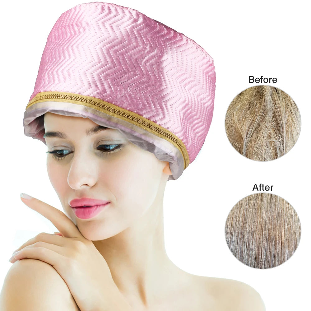 Bonnet Chauffant pour Masque Capillaire – Soin Profond & Réparateur
