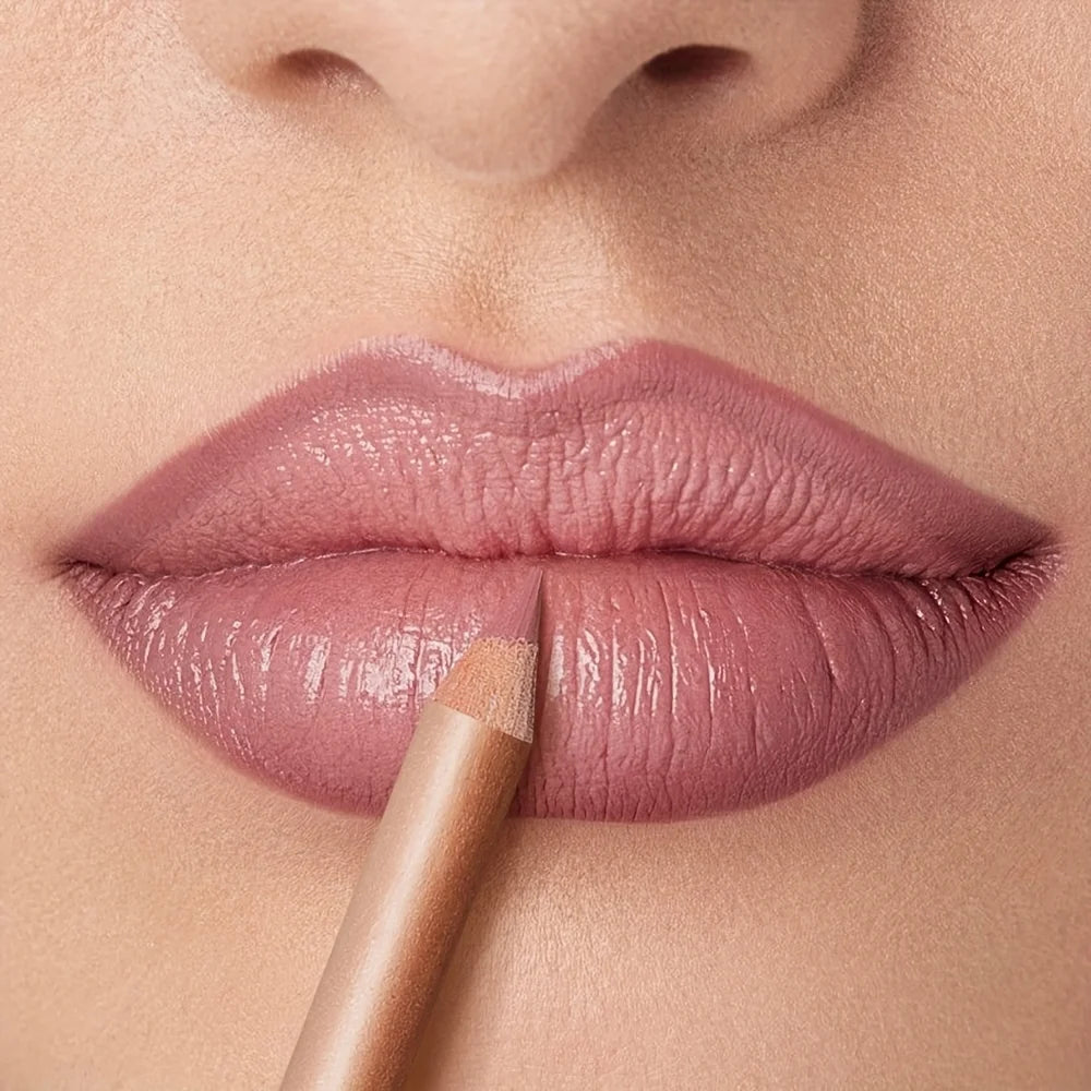 Crayon Contour Lèvres Mat — Longue Tenue, Waterproof & Précision Parfaite
